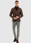 Pierre Cardin Lederjacke in tollem Stepp-Design