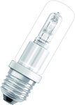 Osram LED-Leuchtmittel Osram 64400 Quarz-Halogen-Lampe E27 T clear HALOLUX CERAM 70W,