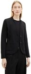 TOM TAILOR Sweatblazer Fied mit aufgesetzten Taschen und Struktur