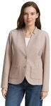 TOM TAILOR Sweatblazer Fied mit aufgesetzten Taschen und Struktur