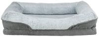 TRIXIE Hundebett Vital Bett Lino Soft - grau/hellgrau - 70 &times; 55 cm grau 550 cm...