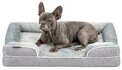 lionto Tierkissen Premium orthop&auml;disch Memory-Foam, grau, Flanell und...