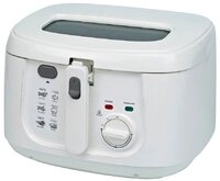 DESKI Fritteuse, 1800 W, Deckel mit Sichtfenster und auswechselbarem Fettfilter