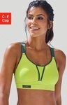 Venice Beach Sport-BH ohne B&uuml;gel aus COOLMAX-Material mit breiten Tr&auml;gern,...