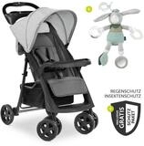 Hauck Kinder-Buggy Shopper Neo II - Grey, mit Liegeposition, Einhand-Faltmechanismus,