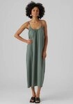 Vero Moda Maxikleid VMLUNA SINGLET ANKLE DRESS NOOS Baumwollmischung, regular fit