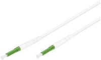 Digitus Glasfaser LWL, Glasfaser Anschlusskabel 50 m Wei&szlig;, Gr&uuml;n [1x LC