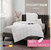 SPESSARTTRAUM G&auml;nsedaunenbettdecke Premium****, hergestellt in Deutschland,