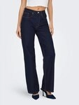 ONLY High-waist-Jeans ONLJUICY HW WIDE RINSE DNM MAS763 NOOS Baumwollmischung