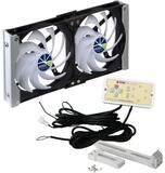 TITAN Geh&auml;usel&uuml;fter TTC-SC20(C)/V2+ K&uuml;hlschrank-Doppell&uuml;fter 140x25mm IP55...