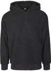 URBAN CLASSICS Rundhalspullover Urban Classics Herren Sherpa Hoody (1-tlg)