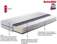 Taschenfederkernmatratze Flex Air, Breckle, 18 cm hoch, (1-tlg)
