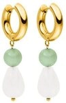 Purelei Paar Ohrh&auml;nger Clear Quartz Drop (2-tlg)