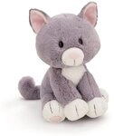 Nici Kuscheltier NICI Kuscheltier Katze sitzend grau 20cm