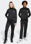 Trainingsanzug ADIDAS SPORTSWEAR "J CP TR TS", Damen, Gr. 164, schwarz-wei&szlig;