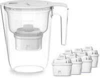 Philips Wasserfilter Philips Wasserfilter-Kanne 2,6L wei&szlig; inkl. 6 Filterkartuschen,