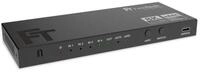 FeinTech HDMI-Splitter FeinTech AX340 HDMI 2.1 eARC Pass Switch 4 In 1 Out f&uuml;r eARC