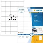 HERMA Etiketten HERMA 10778 5.200 Etiketten wei&szlig; 38,1 x 21,2 mm