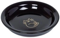 Nobby Futternapf Katzen Keramik Milchschale Golden Cat schwarz