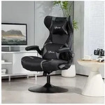 Vinsetto Schreibtischstuhl mit Wippen- und Schkelfunktion, ergonomisch, mit