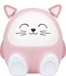BigBen CAT Kinder-Lautsprecher mit Nachtlicht Bluetooth-Lautsprecher