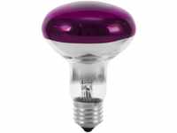 EUROLITE LED-Leuchtmittel Eurolite 9210440U Halogen E27 Reflektor 60 W Violett...