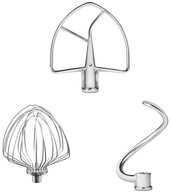 KitchenAid R&uuml;hrelement-Set KitchenAid Edelstahlwerkzeug f&uuml;r Sch&uuml;sselheber...