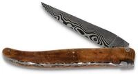 Laguiole en Aubrac Taschenmesser L0512TKH-FDBB1, Griff 12cm Teak - Klinge Balbach DSC