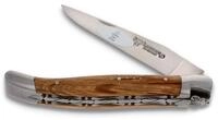 Laguiole en Aubrac Taschenmesser L0711GOIF, Griff 11cm Eichenholz - Doppelplatine -