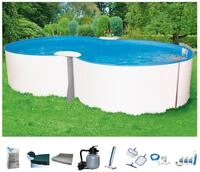 my POOL BWT Achtformpool PREMIUM (Komplett-Set, 9-tlg), Tiefe 1,35 m, in versch.