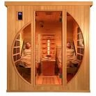 Hecht Infrarotkabine Heim Sauna Fantasy Indoor, 2 Personen, 12 Heizstrahler, 3450W, 7