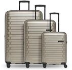 Pactastic Trolleyset Collection 04, 4 Rollen, (3-teilig, 3 tlg), Polypropylen