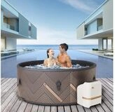 mSpa Whirlpool Outdoor Frame Mono F-MO062 Pool, Doppelhubkolbenpumpe mit integriertem