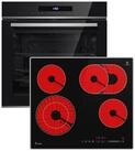 KKT KOLBE Backofen-Set Backofen und Kochfeld SET8019CH59AL, mit 2-fach