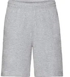 Fruit of the Loom Homewearhose Unisex-Freizeithose, kurz Uni grau XXL