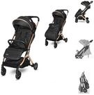 Lorelli Kinder-Buggy Kinderwagen Myla, Aluminiumrahmen Korb Fu&szlig;sack klappbar mit