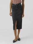 Vero Moda Maxirock VMVERI HR CALF DENIM SKIRT GA NOOS