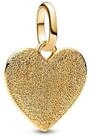 Pandora Herzanh&auml;nger Charm-Herz Goldfarben
