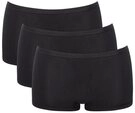 sloggi Panty GO Daily Cotton (3er Pack) Glanz-Effekt Details, elastisch, bequem,