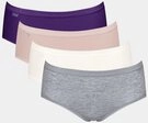 sloggi Midislip Basic+ Midi (4er Pack) perfekter Sitz, besonders weiche N&auml;hte,