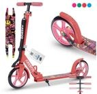 Arebos Tretroller klappbar h&ouml;henverstellbar 78&ndash;93 cm, ab 6 Jahre, 100 kg, 0...