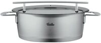 Fissler Bratentopf Phi Collection, Edelstahl 18/10, cookstar Allherdboden, Edelstahl