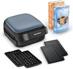Tefal 2-in-1-Sandwichmaker SW8674 Snack Collection, 700 W, Antihaftbeschichtung,