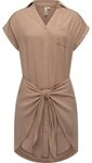 Ragwear Blusenkleid Bahaya stylisches Damen Sommerkleid mit Bindeband