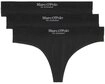 Marc O'Polo String Essentials Woven (3er Pack) mit Logobund
