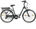 LLobe E-Bike Cityrad City E-Bike 28" County anthrazit, 7 Gang Shimano Altus