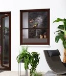 Insektenschutzrollo SMART, hecht international, transparent, verschraubt, f&uuml;r