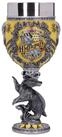 Nemesis Now Weinglas Harry Potter Kelch Hufflepuff, 1-tlg., handbemalter Kelch