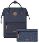 CABAIA Rucksack Denim Backpack (Set, 3-tlg)