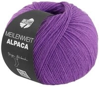 LANA GROSSA Meilenweit 6-fach 150g Alpaca uni H&auml;kelwolle, 390 m